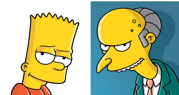 Mr Burns, Bart Simpson, The Simpsons, Rättegång, Storbritannien